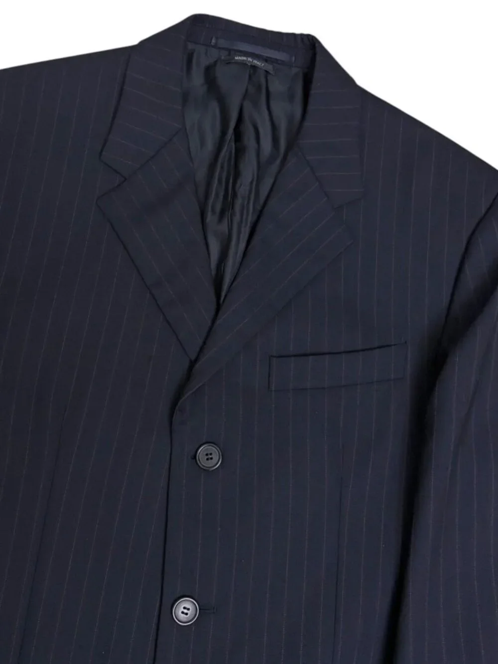 $6,000 PRADA Milano Wool Suit Luxury Business Blue Formal Blazer Dress Pants 38R